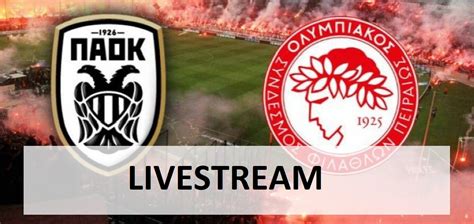 pao olympiakos volley live streaming